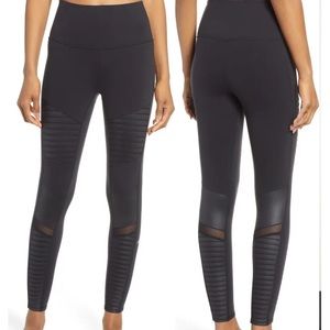 Alo 7/8 moto legging black